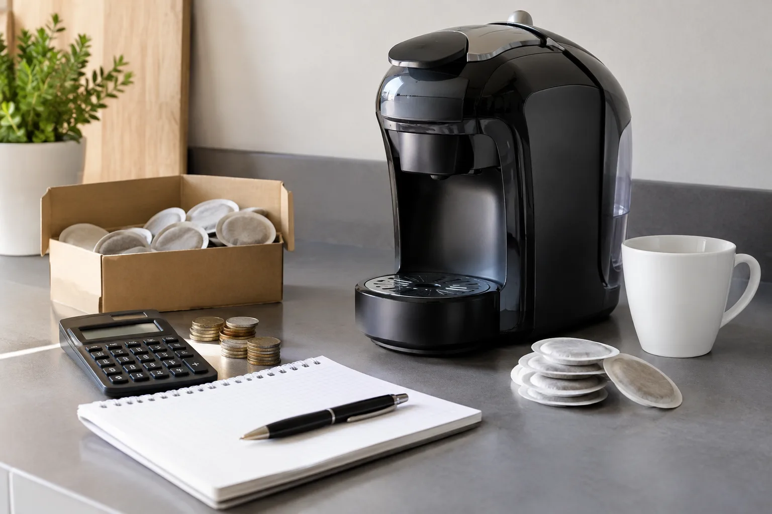 Kaffeepadmachine Kosten: Anschaffung, Pads und laufende Ausgaben vergleichen