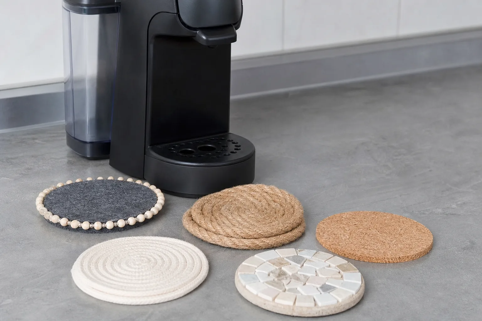 Kaffeepadmachine Untersetzer selber machen: Kreative Materialien und Ideen