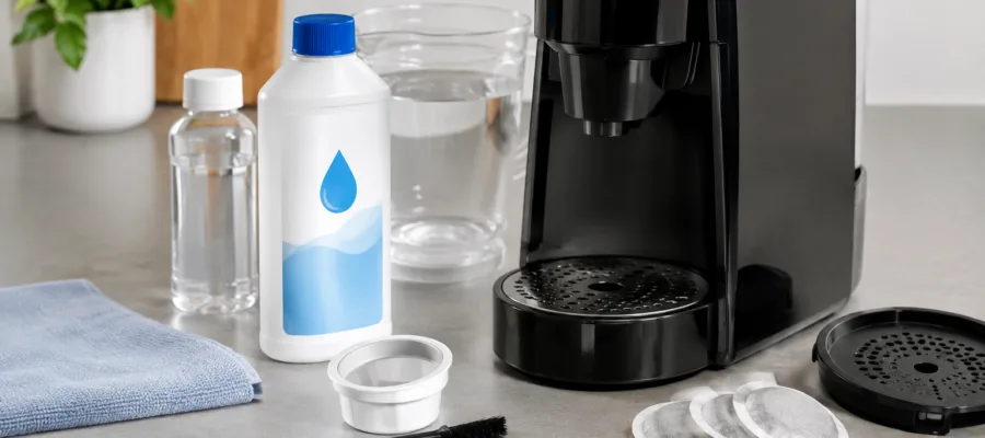 Kaffeepadmachine entkalken und warten: Anleitung fuer eine lange Lebensdauer