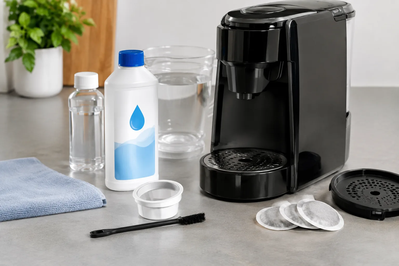 Kaffeepadmachine entkalken und warten: Anleitung fuer eine lange Lebensdauer