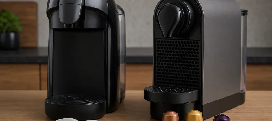 Kaffeepadmachinen oder Kapselmaschinen: Die wichtigsten Unterschiede erklaert